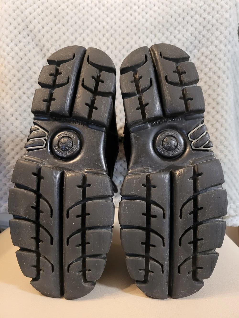 New Rock Combat Boots
